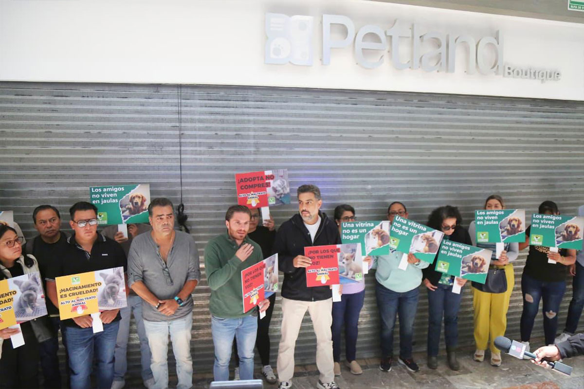 PASO HISTÓRICO PROHIBIR LA EXHIBICIÓN FÍSICA DE ANIMALES EN VENTA: CHUCHO SESMA