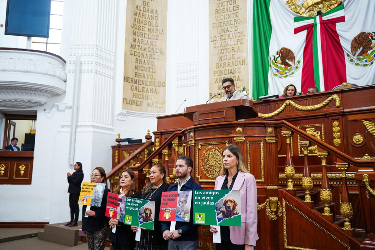 PASO HISTÓRICO PROHIBIR LA EXHIBICIÓN FÍSICA DE ANIMALES EN VENTA: CHUCHO SESMA